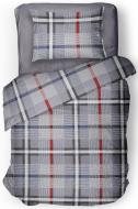Комплект постільної білизни Smart Check 160х220 см сірий UP! (Underprice) (без простирадла) Комплект постільної білизни Smart Check 160х220 см сірий UP! (Underprice) (без простирадла)
