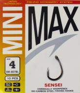 Крючок MiniMax Sensei №4 10 шт. SW807BL-4