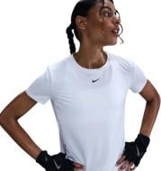 Футболка Nike W NK ONE CLASSIC DF SS TOP WT IB9408-100 р.L білий