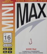 Гачок MiniMax Sode №16 10 шт. SW001-16R