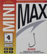 Крючок MiniMax Sode №4 10 шт. SW001-4