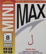 Гачок MiniMax Sode №8 10 шт. SW001-8R