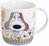 Чашка Fiora Friend Dog 370 мл фарфор