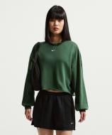 Джемпер Nike W NSW NK CHILL FT CREW IF0228-323 р.L зеленый