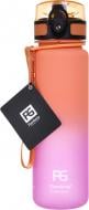 Бутылка для воды Flamberg Premium Fusion 500 мл оранжевый с розовым