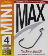 Гачок MiniMax Wide Range Worm №4 5 шт. SW0745-4