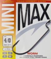 Гачок MiniMax Worm №4/0 5 шт. SW074-4/0