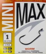 Гачок MiniMax Worm №1 5 шт. SW0743-1