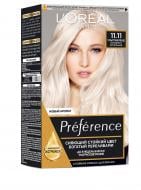 УЦЕНКА! Краска для волос L'Oreal Paris Preference 11.11 Ультраблонд. Холодный пепельный 174 мл (УЦ №75)