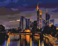 Картина за номерами Стиль нічного Гонконгу Ідейка