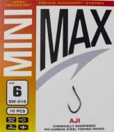 Крючок MiniMax Aji №6 10 шт. SW016-6