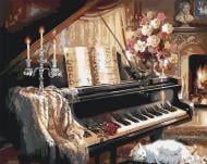 Картина за номерами Вечірня мелодія Ідейка