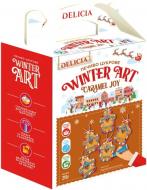 Печенье сахарное Delicia Карамельное наслаждение с ароматом Тоффи 210 г