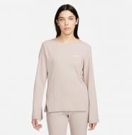 Футболка Nike W NSW RIB JRSY LS TOP DV7866-272 р.XL бежевий Футболка Nike W NSW RIB JRSY LS TOP DV7866-272 р.XL бежевий