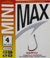 Крючок MiniMax Keiryu №4 10 шт. SW029-4