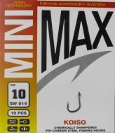 Крючок MiniMax Koiso №10 10 шт. SW014-10