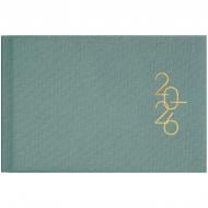 Еженедельник датированный карманный Linesse Brunnen A6 2026 73-755 69 566 морской зеленый