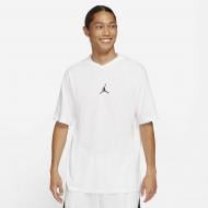 Джемпер Jordan M J AIR PERF DF SS HOODIE TEE DA9871-100 р. S белый