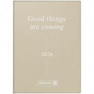 Дневник датированный Стандарт Torino Trend Brunnen A5 2026 73-795 38 096 бежевый