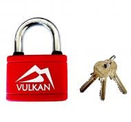 Замок навесной Vulkan PVC 75 мм BX0175 открытый (амбарный)