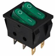 Кнопка Аско-Укрем KCD2-5-2101N GR/B 220V A0140040118