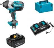 Гайковерт ударный аккумуляторный Makita SET-DTW1002KIT