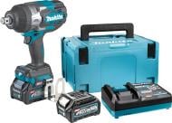 Гайковерт ударний акумуляторний Makita 40V XGT TW001GD201