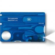 Мультитул Victorinox SwissCard Lite, синій 0.7322.T2