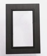 Рамка для двойной розетки Makel Karea Line универсальная дымчатый 86280710