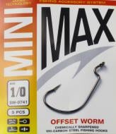 Крючок MiniMax Offset Worm №1/0 5 шт. SW0741-1/0