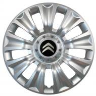 Колпак для колес SJS Citroen 424 R16" 4 шт. серебряный