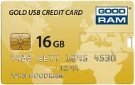 Флеш-пам'ять USB GOODRAM Credit Card 16 ГБ USB 2.0 gold (PD16GH2GRCCPR9)