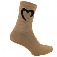 Носки женские Premier Socks с контурным сердцем р.23-25 бежевый Носки женские Premier Socks с контурным сердцем р.23-25 бежевый