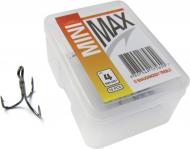 Крючок MiniMax Treble Hook o'shaughnessy №4 10 шт. SW081-4