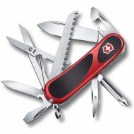 Нож швейцарский Victorinox Delemont EvoGrip 18 red/black 2.4913.C