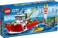 Конструктор LEGO City Пожарный катер 60109