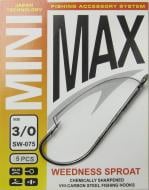 Крючок MiniMax Weedless sproat №3/0 5 шт. SW075-3/0