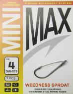 Крючок MiniMax Weedless sproat №4 5 шт. SW075-4