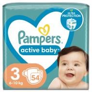 Підгузки Pampers Active Baby 3 6-10 кг 54 шт.