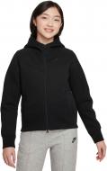 Джемпер Nike G NSW TCH FLC HD FZ LS FD2979-010 р.S черный