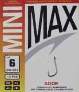 Крючок MiniMax Sode №6 10 шт. SW001-6/0.16