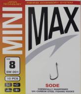 Гачок MiniMax Sode №8 10 шт. SW001-8/0.14