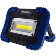 Ліхтар прожекторний Westinghouse WF57N 15W COB LED + microUSB кабель в комплекті 1400 Lm чорний із синім WF57N-CB