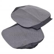 Комплект чехлов на сиденья 2 шт. (80В-6804500-А; 80В-6805500-А) серый с черным