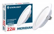 Светильник встраиваемый (Downlight) Enerlight LED 22 Вт 4000 К белый MERIDIAN22SMD80N
