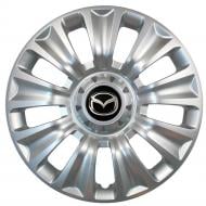 Ковпак для коліс SJS Mazda 424 R16" 4 шт. срібний