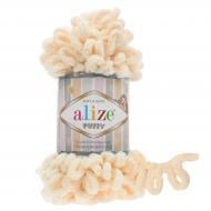 Пряжа для вязания Alize Puffy №742 ванильный 581