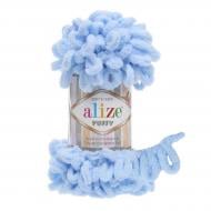 Пряжа для вязания Alize Puffy №83 ледяной кристалл 560