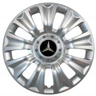 Колпак для колес SJS Mercedes 424 R16" 4 шт. серебряный