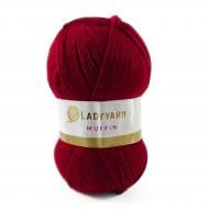 Пряжа для в'язання Lady Yarn Muffin AHB005 Elite буряковий 1496